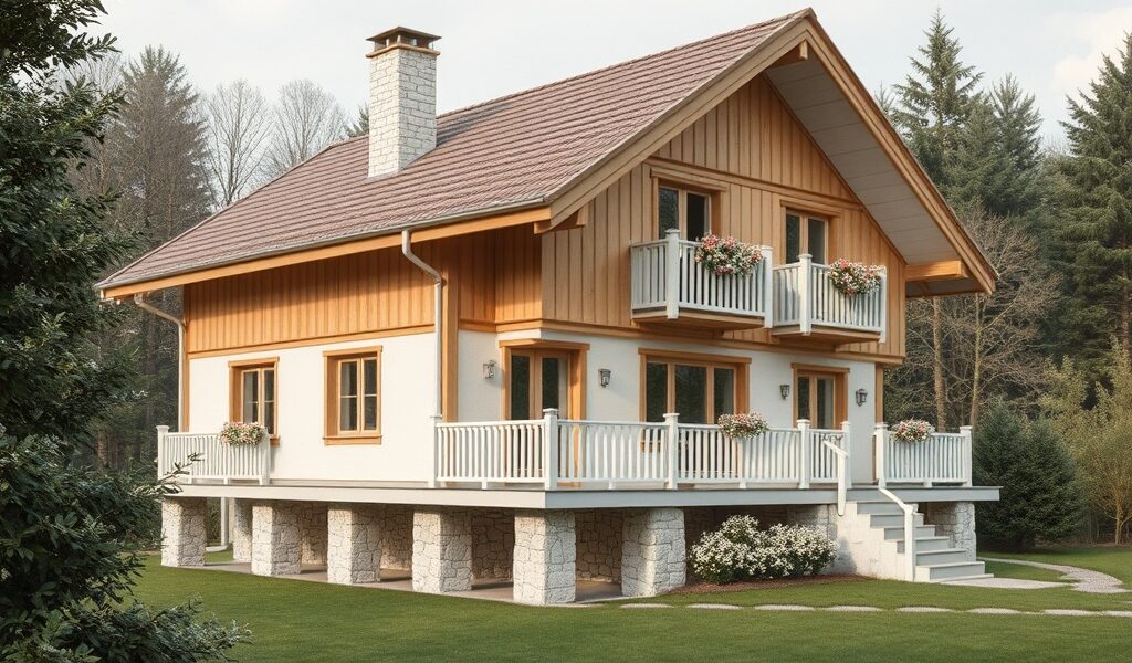 mgprojekt.ru | Как выбрать облицовочные материалы для дома из клееного бруса